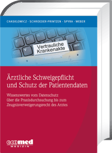 Ärztliche Schweigepflicht und Schutz der Patientendaten 