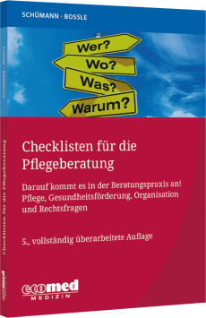 Checklisten für die Pflegeberatung 