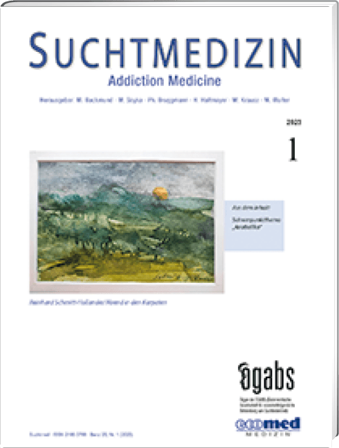 Suchtmedizin Jahresabonnement Inland (Print inkl. Online)