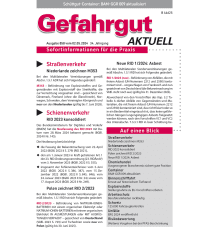 Gefahrgut AKTUELL - Newsletter
