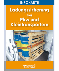 Infokarte Ladungssicherung bei Pkw und Kleintransportern