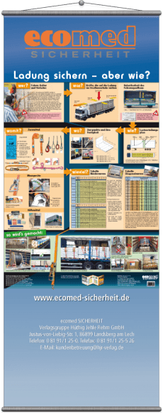 Ladungssicherung Rollup-Display 