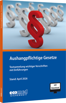 Aushangpflichtige Gesetze 