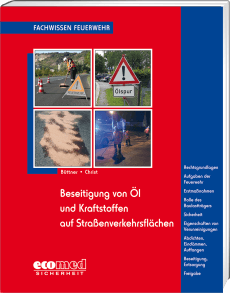 Beseitigung von Öl und Kraftstoffen auf Straßenverkehrsflächen 