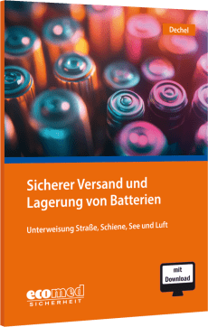 Sicherer Versand und Lagerung von Batterien 