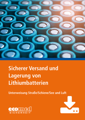 Sicherer Versand und Lagerung von Lithiumbatterien auf Straße/Schiene/See/Luft - Präsentation
