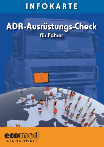 Infokarte ADR-Ausrüstungs-Check für Fahrer
