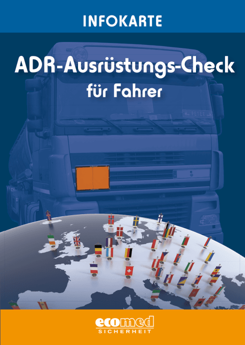 Infokarte ADR-Ausrüstungs-Check für Fahrer 