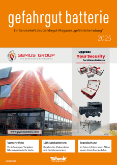 gefahrgut batterie 2025 