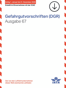 IATA-Gefahrgutvorschriften 2026 (deutsch) Digitale Ausgabe 