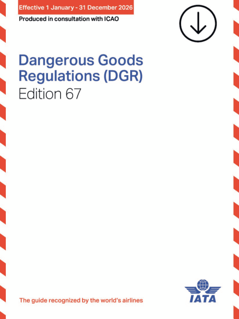IATA-Gefahrgutvorschriften 2026 (englisch) Digitale Ausgabe 